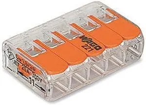 фото Клемма универс. компактная 5х(0.14-4.0) WAGO 221-415