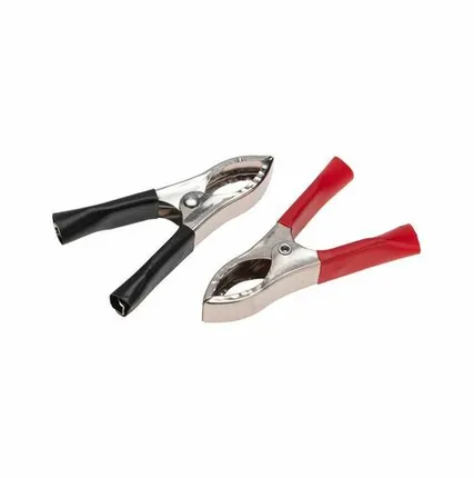 Фото №0 Зажим «крокодил» 30А 75мм (пакет Боб) (уп.2шт) Rexant 16-0015-9