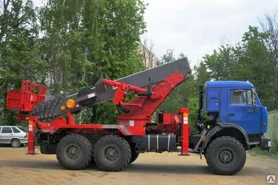 Фото №0 Автогидроподъемник ПСС-141.35Э (AWP-350) на шасси КамАЗ-43118 (6х6)