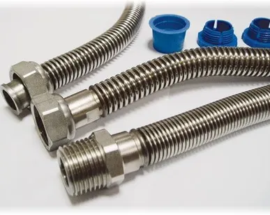 фото Подводка для газа BEKA 3/4" нержав. сталь 1,2 г/Ш