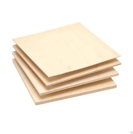 Фото №0 ФАНЕРА 1525х1525х4мм сорт 4/4