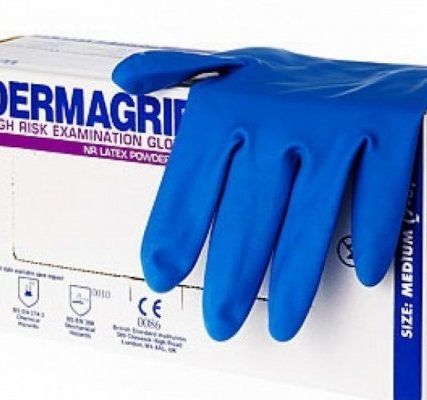 Фото №0 Перчатки DERMAGRIP HIGH RISK