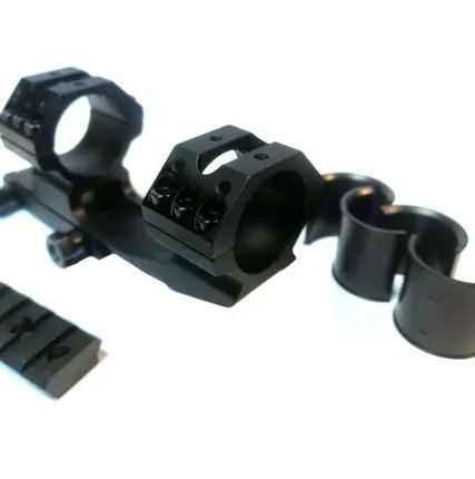 Фото №0 Моноблок Weaver с выносом (D-30 мм) с планками, индикатор уровня, тройное крепление