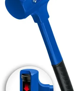 фото ЗУБР БМО Профессионал Безынерционный молоток 60 мм, 1800 г 2049-1800