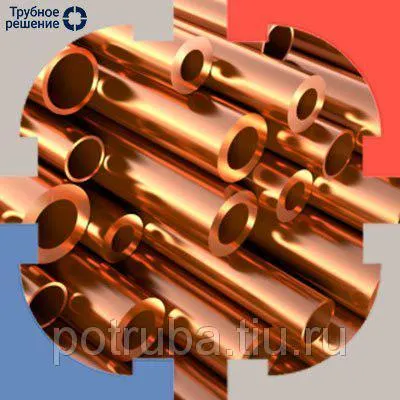 Фото №0 Бронзовая труба 200 мм БрАЖ9-4