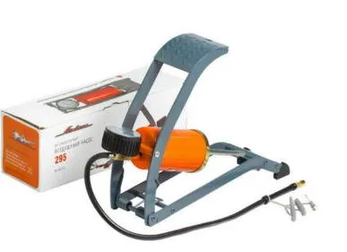 фото Насос ножной "AirLine" с манометром, 295 см3