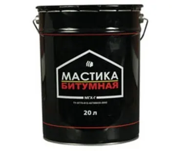 фото Мастика битумная изоляционная 19л г.Москва