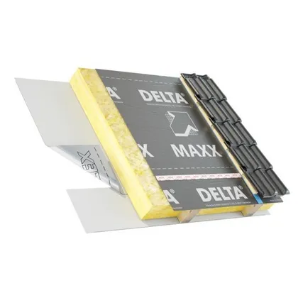 Фото №1 Мембрана Dorken Диффузионная DELTA-MAXX, 50х1.5 м, 190г/м2