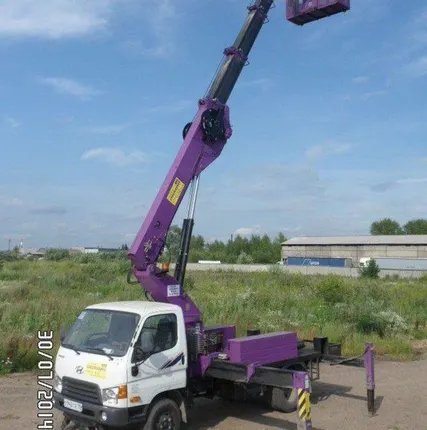 Фото №0 Автовышка HD72 Дасан 25 метров