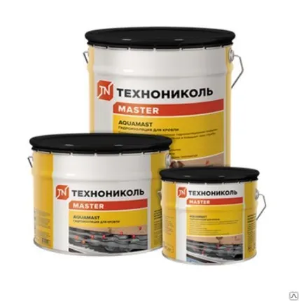 Фото №0 AquaMast Фундамент, битум, 3 литра