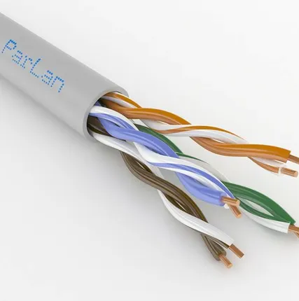 Фото №0 Кабель ParLan U/UTP Cat5e PVC 4х2х0,52