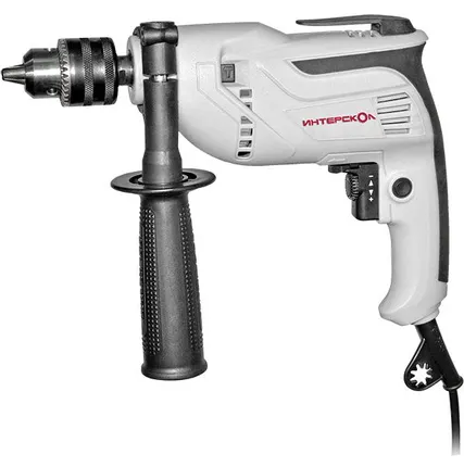 Фото №0 Дрель ударная Интерскол ДУ-13/650ЭР