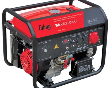 фото Бензиновый генератор 838799 Fubag BS 6600 DA ES