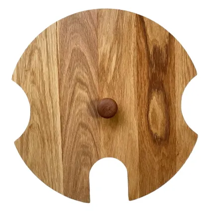 Фото №0 Крышка WoodSon для запарника 20 л, D350, дуб (арт. WKZ1)