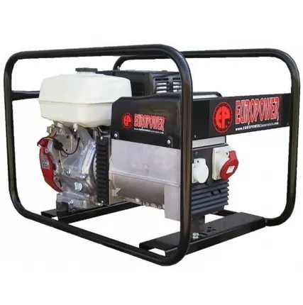 Фото №0 Генератор бензиновый EUROPOWER EP 6500 T