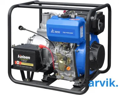 фото Мотопомпа дизельная TSS-PGS100C (электростартер, АКБ)
