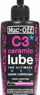 фото Смазка для цепи Muc-Off C3 Wet Ceramic Lube 120ml (Смазка для цепи MUC-OFF'18 C3 Wet Ceramic Lube 120мл, 870)