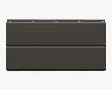 фото Сайдинг Потолочно-фасадная панель «Софит» Premium, 0.5 мм RAL 8019, Серо-коричневый