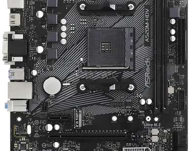 фото Материнская плата ASRock A520M-HDV OEM