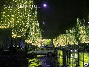 фото Светодиодная штора (световой занавес)