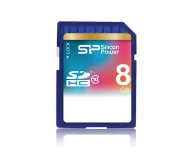 фото Карта памяти SDHC 8GB class 10 Silicon Power
