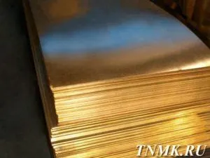 фото Лист бронзовый 3 мм БрНБТ