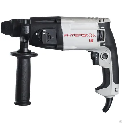 Фото №0 Перфоратор П-18/450ЭР Интерскол 450/1,82/1,2Дж/SDS+/кейс (1/4)