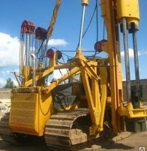 фото Аренда сваебоя для дорожных ограждений GAYK HRE3000