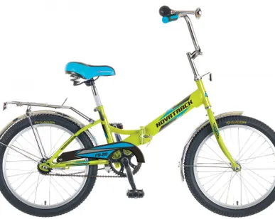 фото Велосипед NOVATRACK FS20 салатовый 20"