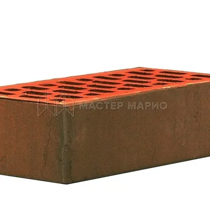 Фото №0 Кирпич лицевой керамический «Флэш» «Лава» пустотелый полуторный