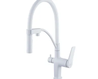 фото Смеситель Lemark Bronx LM3761MW для кухни с подключением к фильтру с питьевой водой