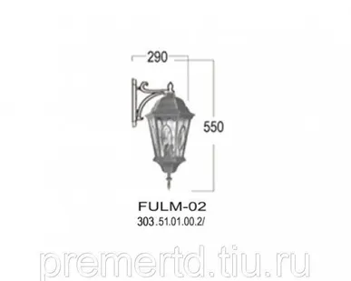 фото Светильник настенный Ульм FULM-02