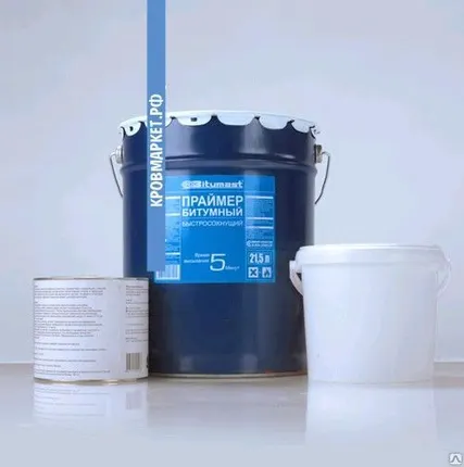 Фото №0 Bitumast Праймер битумный (п/э) 3,8 л