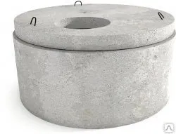 Фото №0 Бетонное кольцо колодца стеновое