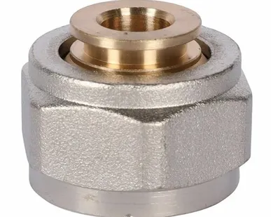 фото Фитинг компрессионный ROMMER евроконус для труб PEX-AL-PEXc 20х2,9х3/4