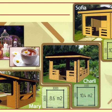 Фото №0 Беседка SOFIA 34/17.