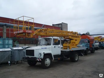 фото Автогидроподъемник АП-18.09 на шасси ГАЗ-3309 (4х2) (2 мест. кабина)