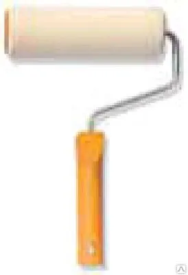 Фото №0 Ролик 15см,ядро 40,велюр 4, бежевый,6мм ручка 85861502