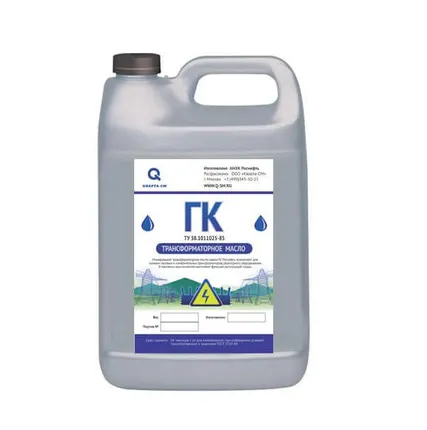 Фото №0 Трансформаторное масло ГК канистра 10 л