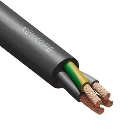 Фото №0 Кабель КГтп-ХЛ 3х50+1х16 (PE) 380/660-2 (м) Конкорд 9246