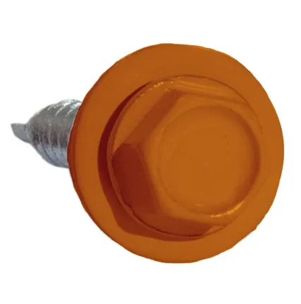 Фото №0 Саморез 4,8х28 HARDWEX RAL 2000 Желто-оранжевый 00000015555