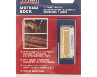 фото Tytan Professional Воск мягкий цв.05 сосна, 7.5г