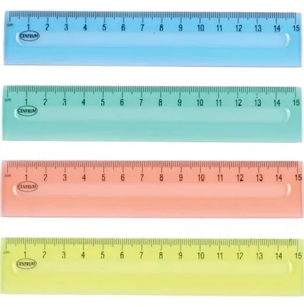 Фото №0 Линейка пластиковая Centrum, 15см