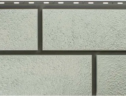 Фото №0 Фасадная панель Камень Неаполитанский (белый)