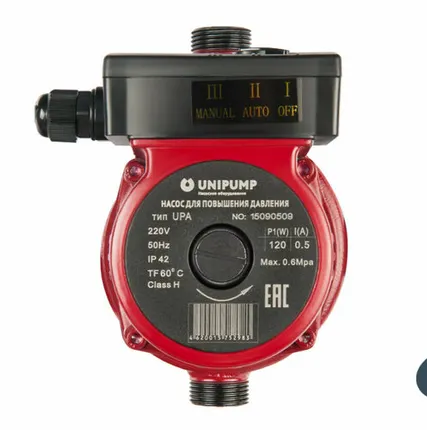 Фото №0 Циркуляционный насос UNIPUMP UPA 15-120