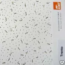 фото Потолочная плита "Тренто" 600x600x13 мм AMF "Эконом"