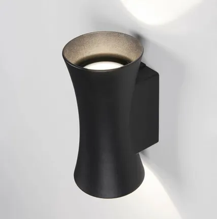 Фото №0 Уличный настенный светодиодный светильник Dual IP54 1501 TECHNO LED чёрный