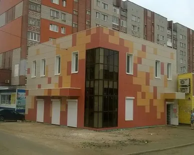 фото Фасад из керамогранита