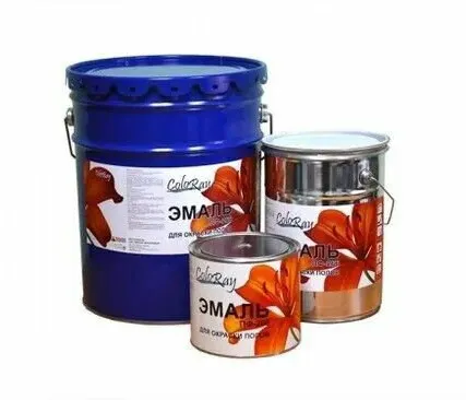 Фото №0 Эмаль ПФ-115 белая 20 кг Колорей