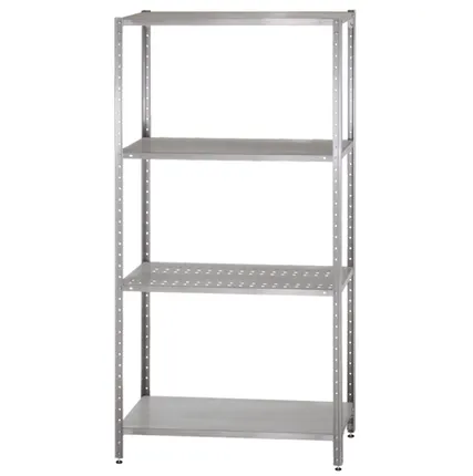 Фото №0 Стеллаж из нерж. стали СПЛн «Norma Inox» 1600х600х400 с полками-решетками